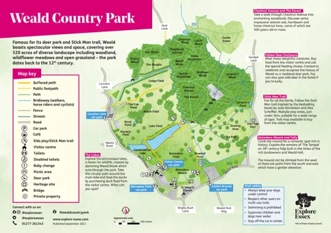 Preview of Weald Country Park Map